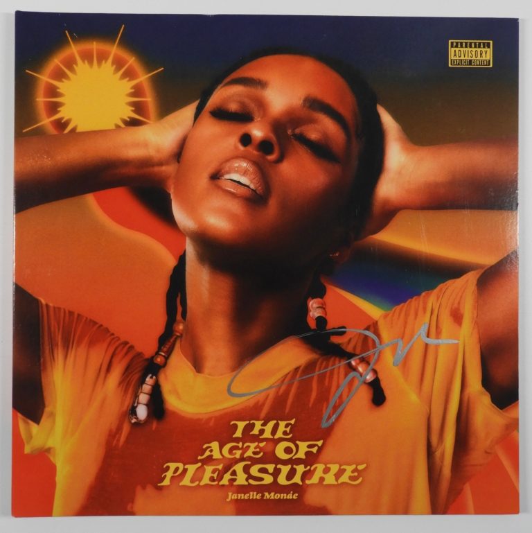 Janelle Monae JSA Autograph Signed Album Vinyl Record The Age Of Pleasure