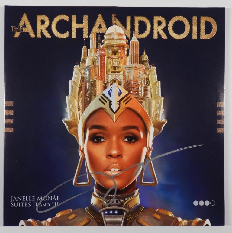 Janelle Monae JSA Autograph Signed Album Vinyl Record Suites II and III