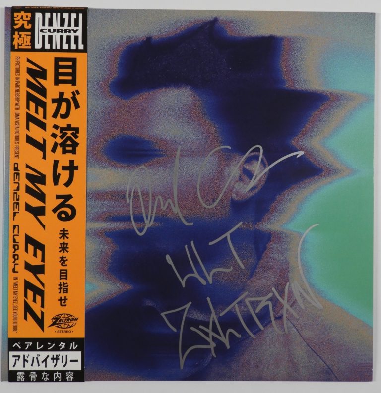Denzel Curry JSA Autograph Signed Album Vinyl Record Melt My Eyez