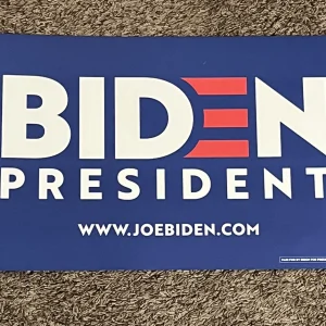 Joe Biden Kamala Harris 2020 Official Campaign Rally Sign Poster Biden Harris