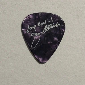 JIM PETERIK CONCERT USED GUITAR PICK SURVIVOR BAND GUITARIST LEGEND SINGER