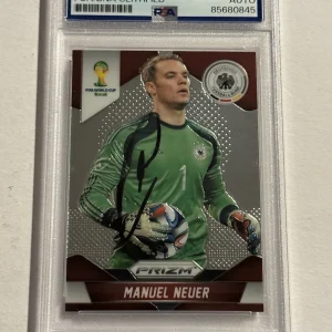 2014 PANINI WORLD CUP SOCCER MANUEL NEUER SIGNED AUTO RC ROOKIE #83 PSA