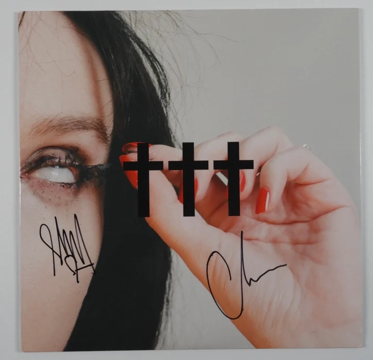 Crosses JSA Autograph Signed Album Vinyl Record CHINO MORENO DEFTONES