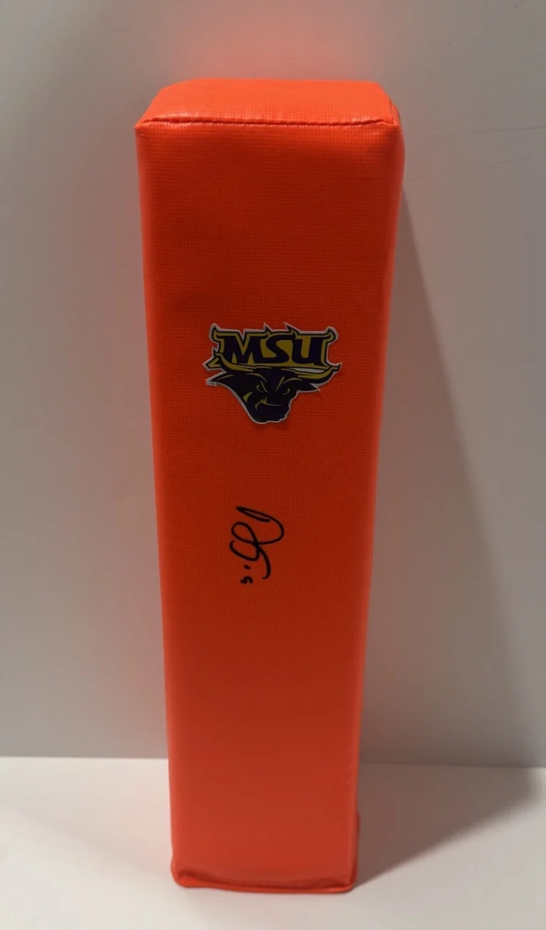 ADAM THIELEN SIGNED TOUCHDOWN PYLON MINNESOTA STATE MAVERICKS