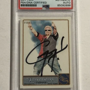 2011 Topps Allen & Ginter Guy Fieri Signed Auto Trading Card #209 PSA/DNA