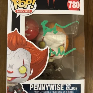 Benjamin Wallfisch ‘It’ Composer Signed Funko Pop ‘Pennywise’ Beckett