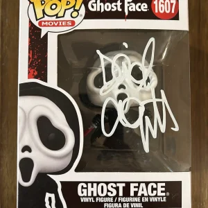 David Arquette ‘Scream’ Signed ‘Ghost Face’ Funko Pop Beckett Dewey
