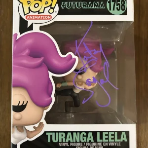 Katey Sagal ‘Futurama’ Signed Funko Pop ‘Turanga Leela’ Beckett