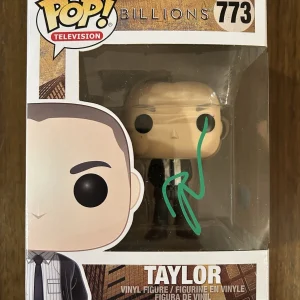 Asia Kate Dillon 'Billions' Signed Funko Pop 'Taylor Mason' Beckett