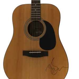 ZAC BROWN SIGNED AUTOGRAPH FULL SIZE ACOUSTIC GUITAR - BAND, UNCAGED THE OWL JSA