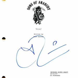 THEO ROSSI SIGNED AUTOGRAPH SONS OF ANARCHY FULL PILOT SCRIPT - JUICE ORTIZ RARE