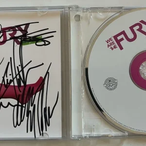 We Are The Fury Infinite Jest Signed Autographed CD Book BAS Guaranteed