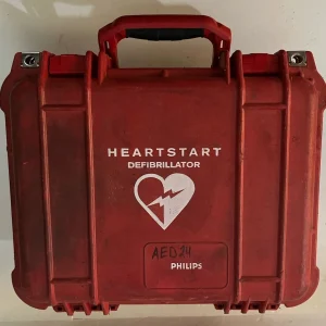 Philips HeartStart FRx AED Defibrillator w/ Battery (04-25), Pads, More
