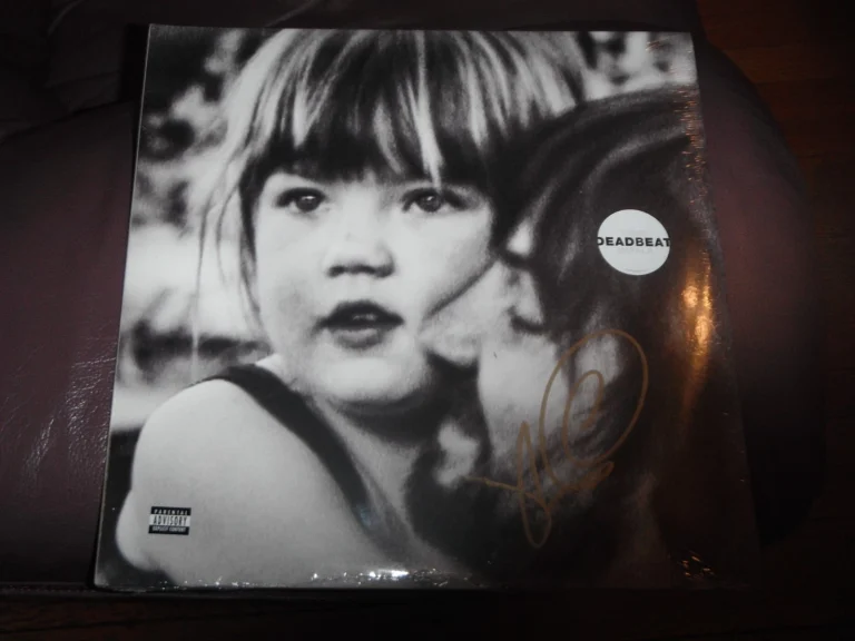 TAME IMPALA KEVIN PARKER SIGNED DEADBEAT VINYL ALBUM