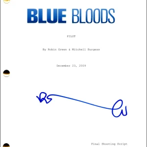 Donnie Wahlberg Signed Autograph Blue Bloods Full Pilot Script Screenplay  Danny