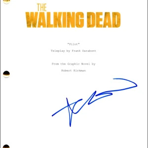 Robert Kirkman Signed Autograph The Walking Dead Pilot Script Screenplay JSA COA