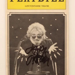 Jerry Garcia Signed Autograph Original 1987 Broadway Playbill Grateful Dead JSA
