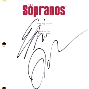 Edie Falco Signed Autograph The Sopranos Full Pilot Script Screenplay JSA COA