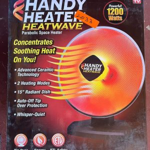Handy Heater Heatwave Parabolic Space Heater w/ Ceramic Heating Technology 1200W