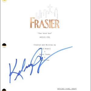 Kelsey Grammer Signed Autograph Frasier Pilot Script Screenplay Dr Crane JSA COA
