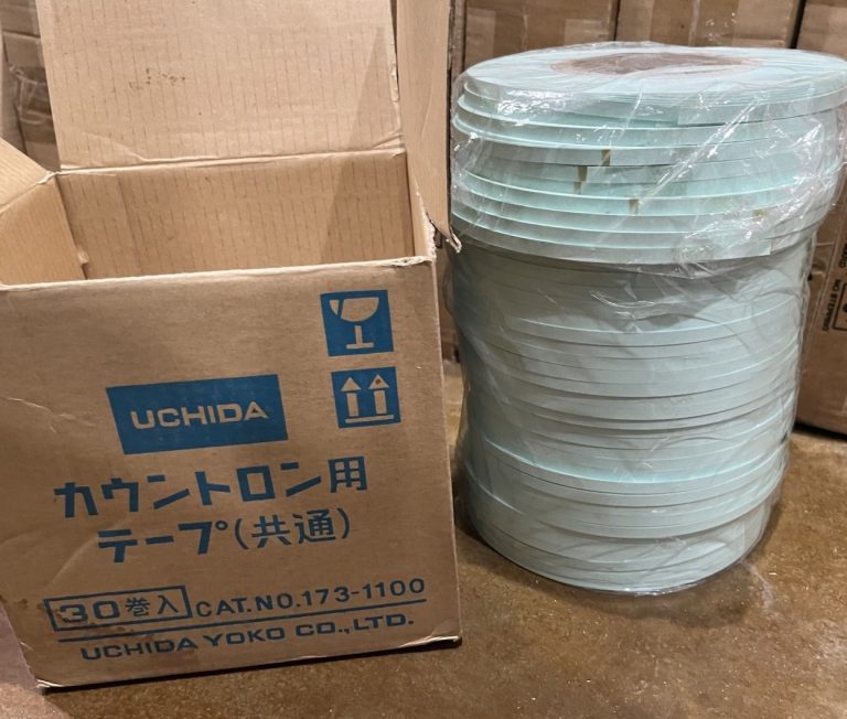 Uchida Countron Paper Counting Machine TapeCase of  40 Rolls