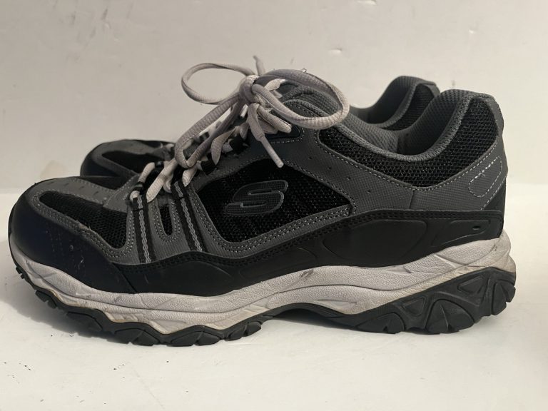 Skechers Athletics Mens Shoes Sz 11 BLACK Memory Foam Running 50124