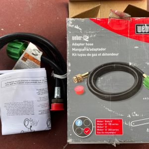 Weber 6501 Adapter Hose Q-Series and Gas Go-Anywhere Grills -