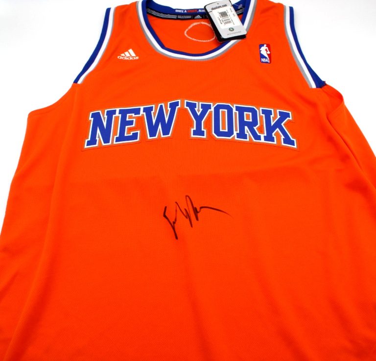 Spike Lee Signed New York Knicks Adidas Swingman Jersey W/Beckett BAS BV13322