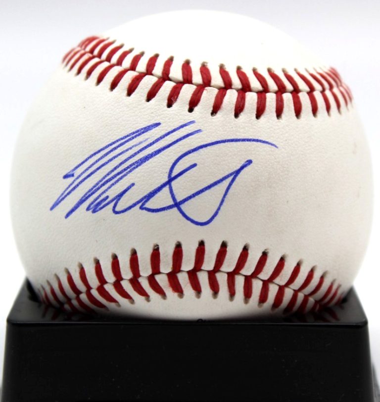 Mike Soroka Signed Chicago Cubs Minor League Baseball W/Beckett BAS COA BV13352