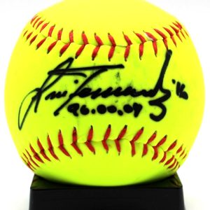 Lisa Fernandez Signed UCLA USA Gold Medal Softball w/Beckett BAS COA BV13371
