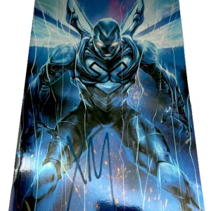 Xolo Mariduena Signed Blue Beetle Variant Comic Book w/Beckett COA BAS BV13216