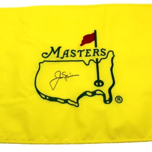 Jack Nicklaus Signed Masters Golf Flag 63,65,66,72,75, 1986 w/BAS LOA AE38955
