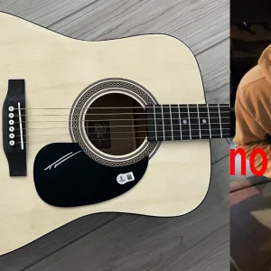 TUCKER WETMORE SIGNED AUTOGRAPH 41" ACOUSTIC GUITAR w/EXACT PROOF & BECKETT COA