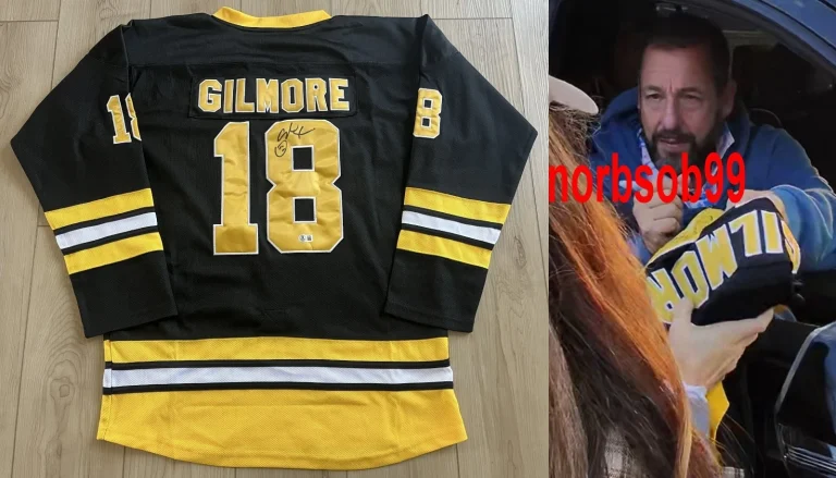 ADAM SANDLER SIGNED HAPPY GILMORE JERSEY w/EXACT VIDEO PROOF & BECKETT COA