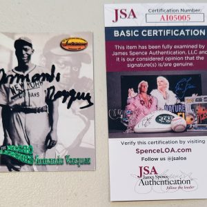 Armando Vazquez Signed Autographed 1993 Ted Williams Card Company #113 JSA Cert