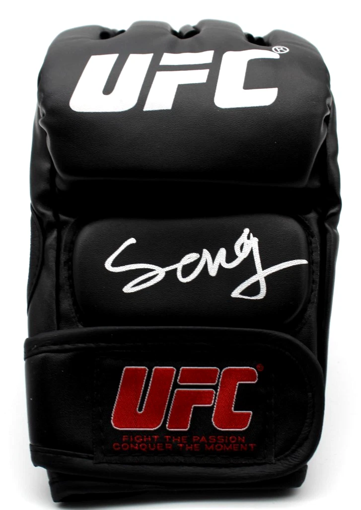 Song Yadong Signed UFC Training Glove MMA w/Beckett COA BAS BV10196