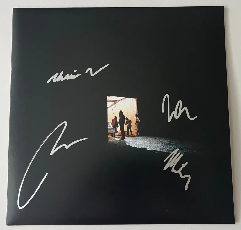 PEACH PIT BAND SIGNED AUTOGRAPH FROM 2 TO 3 VINYL RECORD ALBUM w/EXACT PROOF