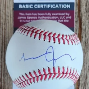 Hakeem Jeffries Signed OMLB Baseball w/ JSA COA #AQ74968 House Minority Leader