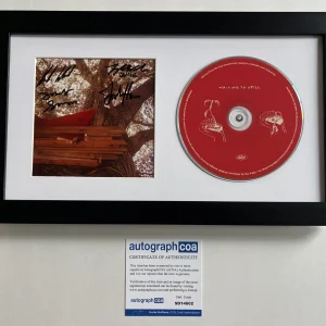 BACKSEAT LOVERS SIGNED WAITING TO SPILL FRAMED & MATTED CD w/ AUTOGRAPH ACOA COA