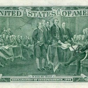 Stella Hackel Sims Director of the United States Mint Signed Autograph $2 Bill