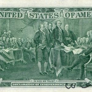 William O. Douglas US Supreme Court Justice Judge Signed Autograph $2 Bill