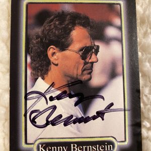Kenny Bernstein Signed Trading Card Nhra Drag Racing Legend Autographed