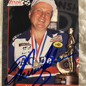 Warren Johnson Signed Trading Card Nhra Drag Racing Legend Autographed