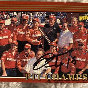 Morgan Shepherd  signed Trading Card Autographed Nascar