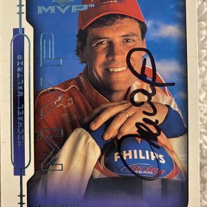 Michael Waltrip Signed Trading Card Nascar Racing Autographed