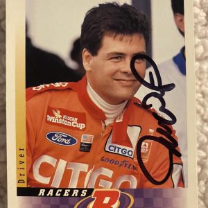 Michael Waltrip Signed Trading Card Nascar Racing Autographed