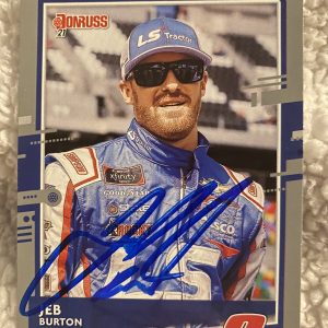 Jeb Burton Signed Trading Card Nascar Racing Autographed