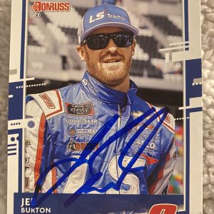 Jeb Burton Signed Trading Card Nascar Racing Autographed