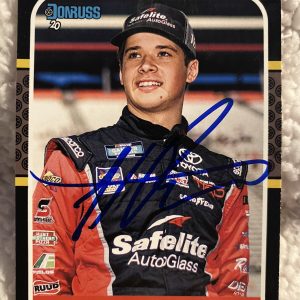 Harrison Burton Signed Trading Card Nascar Racing Autographed