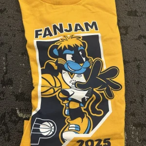 Indiana Pacers Fan Jam T-Shirt Size Child Large 2025-26 Season